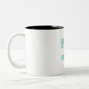 Yoga Lover Do Yoga And Enjoy Life Two-Tone Coffee Mug