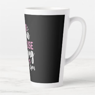 Yoga Lover I Do Yoga Latte Mug