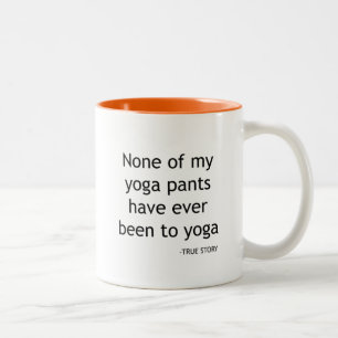 Yoga lover life teacher inspiration gifts Two-Tone coffee mug