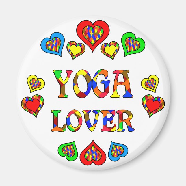 Yoga Lover Magnet (Front)