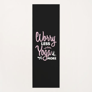 Yoga Lover   Worry Less Yoga More Mat