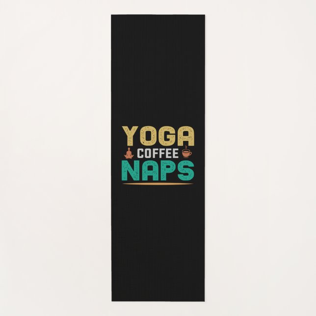 Yoga Lover | Yoga Coffee Naps Mat (Front)