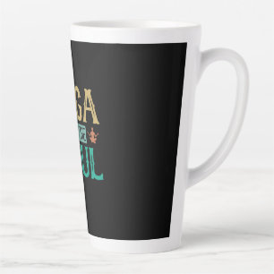 Yoga Lover   Yoga Heals The Soul Latte Mug