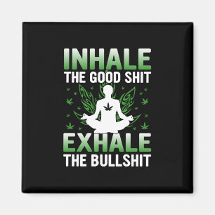 Yoga Lover Yoga Inhale The Good Magnet