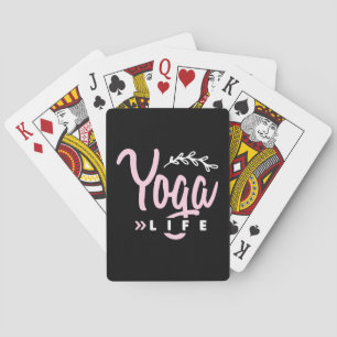 Yoga Lover Yoga Life Playing Cards