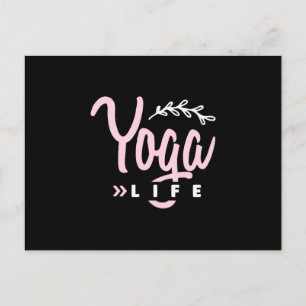 Yoga Lover   Yoga Life Postcard