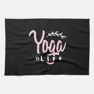 Yoga Lover Yoga Life Tea Towel