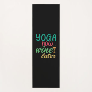 Yoga Lover   Yoga Now Wine Later Mat