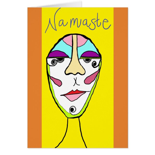 Yoga lovers card (Front)