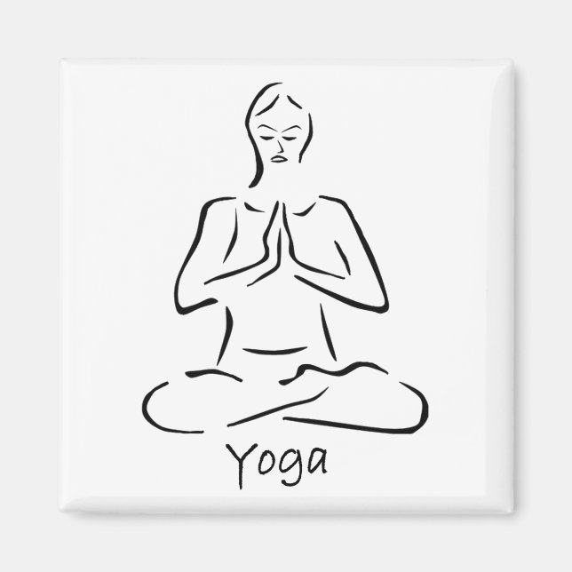 Yoga magnet (Front)