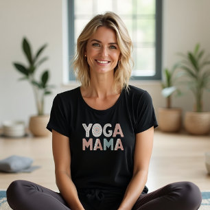 Yoga Mama Retro Boho Women's T-Shirt