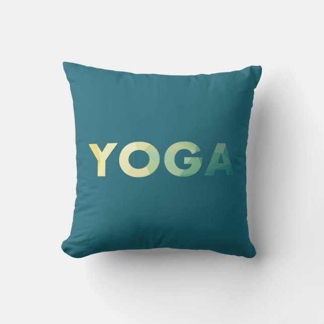 Yoga Mandala  Cushion (Front)
