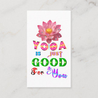 Yoga Marketing Is Just Good For You Referral Card