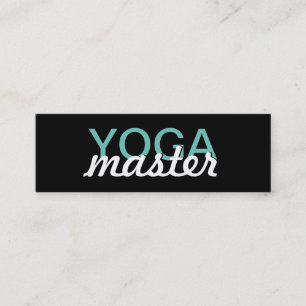 yoga master punch card