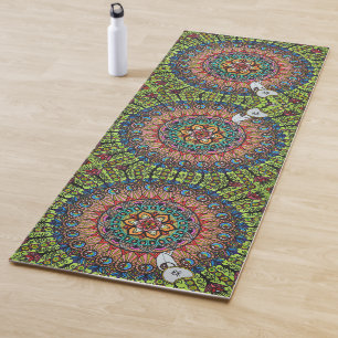 Yoga Mat 2 "Phi" (hand drawn, colour)