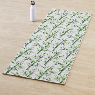 Yoga Mat Bamboo Print