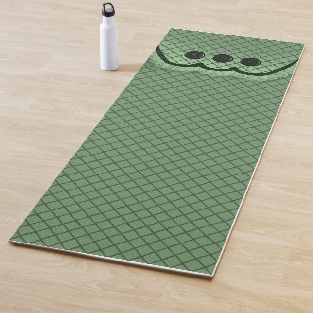 Yoga Mat Pillow Top Design Dried Grass (In Situ)