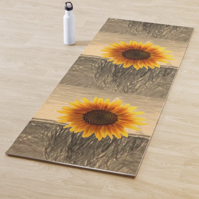 Yoga Mat Sunflower (In Situ)