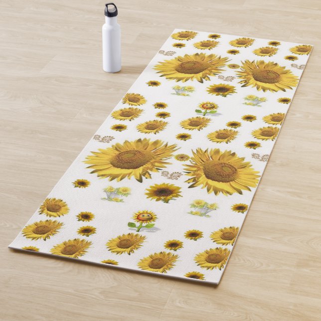 Yoga Mat Sunflower (In Situ)