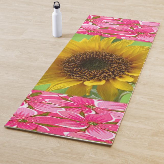 Yoga Mat Sunflower (In Situ)