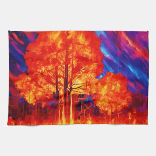Yoga Mat Tea Towel