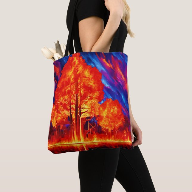 Yoga Mat Tote Bag (Close Up)