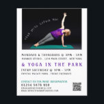 Yoga Mat, Yoga Class Advertising Flyer<br><div class="desc">Yoga Mat,  Yoga Class Advertising Flyers By The Business Card Store.</div>