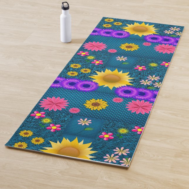 Yoga Mats Floral (In Situ)
