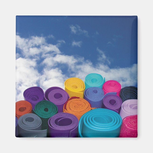 Yoga mats magnet (Front)