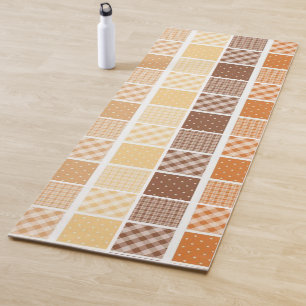 Yoga Mats Yoga Orange Brown Beige