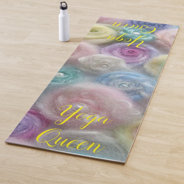 Yoga Mats Yoga Queen Pastel Yarn (In Situ)