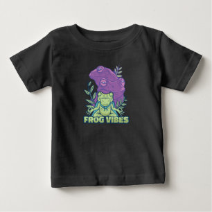 Yoga Meditating Frog Baby T-Shirt