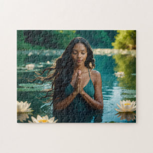 YOGA - MEDITATION - CARPE DIEM - WELLNESS JIGSAW PUZZLE