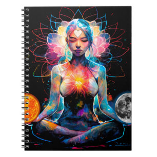 Yoga, Meditation, Chakra Notebook
