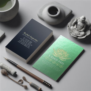 Yoga Meditation Instructor Class Pass Loyalty Card