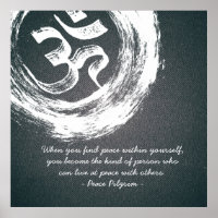 YOGA Meditation Instructor Quotes OM & ZEN Symbols