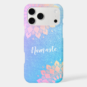 Yoga Meditation Instructor Rose Gold Foil Mandala