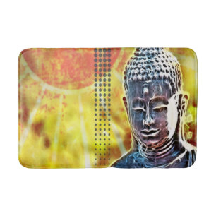 Yoga Meditation New Age Spiritual Zen Buddha Bath Mat