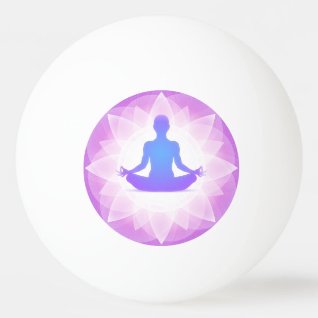 Yoga Meditation Ping Pong Ball (Back)