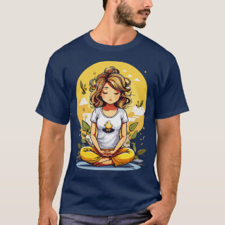 Yoga Meditation Pose T-Shirt