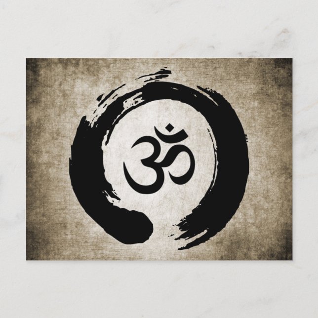 Yoga & Meditation Post Card (Front)