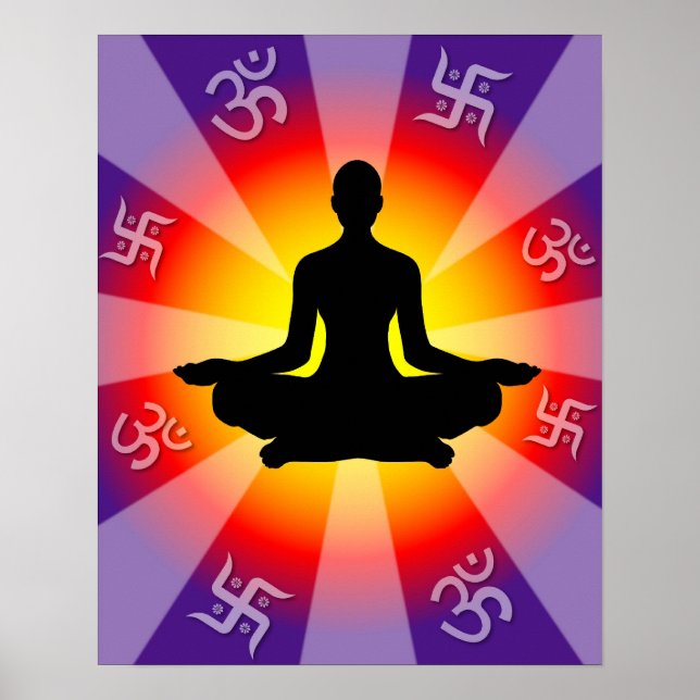 Yoga - Meditation Poster (Front)
