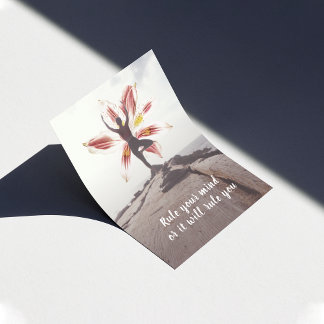 Yoga Meditation Quote Poster