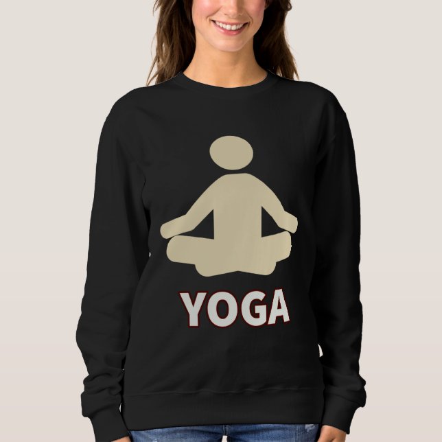 Yoga Meditation Sweatshirt (Front)