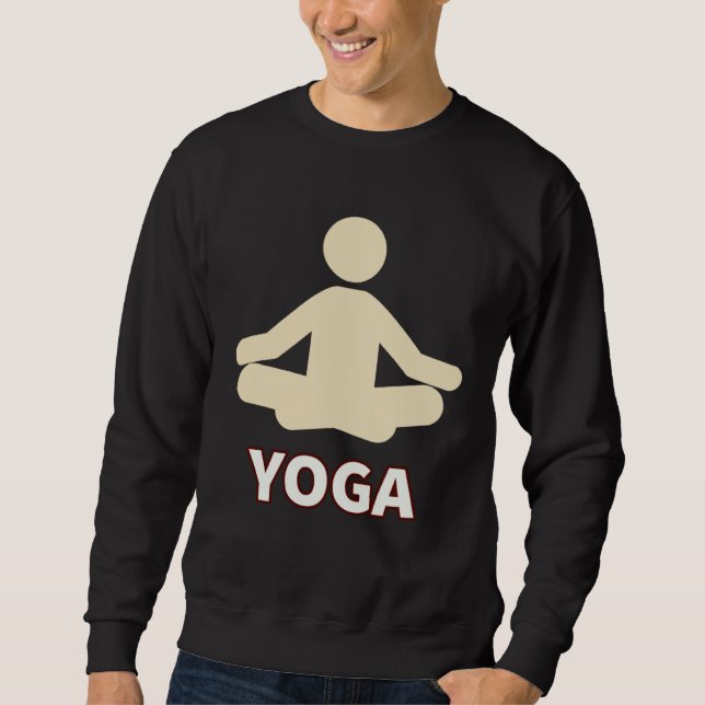 Yoga Meditation Sweatshirt (Front)