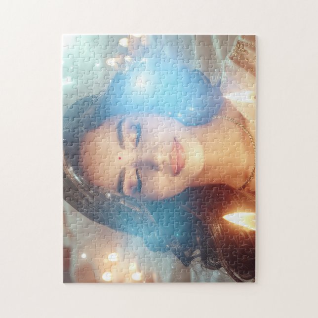 YOGA - MEDITATION - WELLNESS - CARPE DIEM JIGSAW PUZZLE (Vertical)