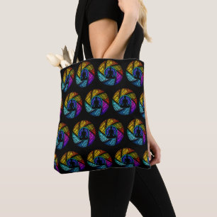 Yoga & Meditation Word Art Tote Bag