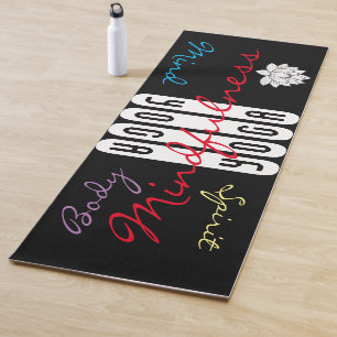 Yoga Mind Body Mindfulness Yoga Mat