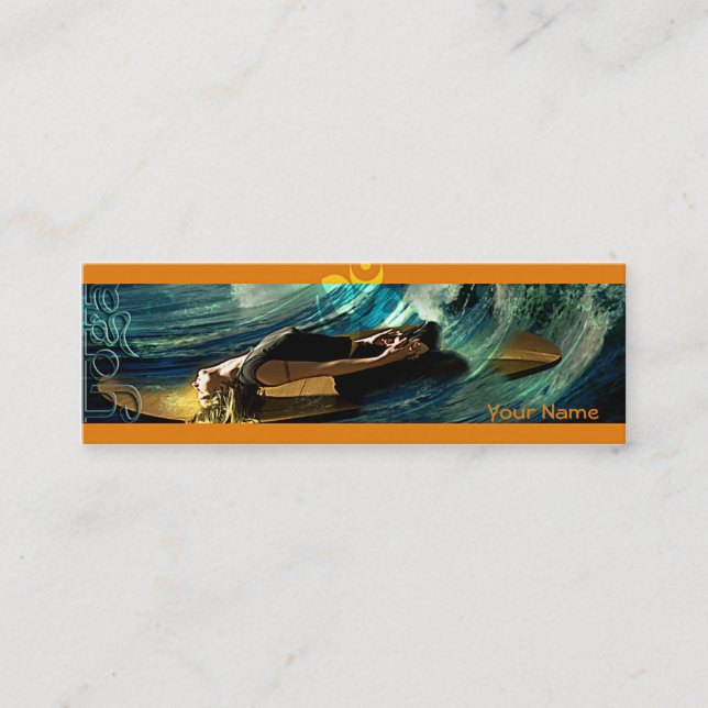 Yoga Mini Business Card (Front)