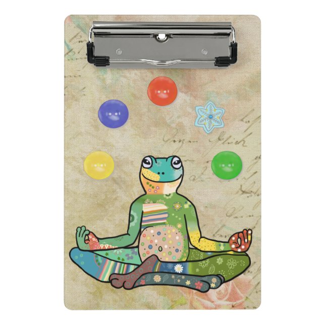 yoga mini clipboard (Front)